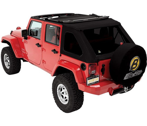 Bestop Jeep Wrangler JK, 4-Door, Replace-A-Top TT - 59723-17