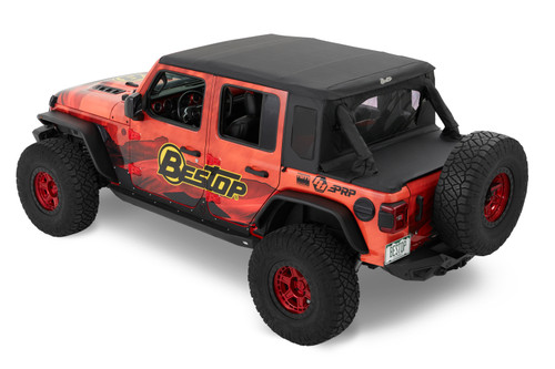 Bestop Jeep Wrangler JL, 4-Door Halftop - 53902-35