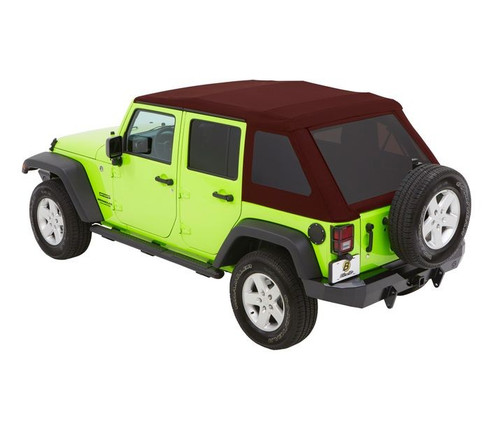 Bestop Jeep Wrangler JK, 4-Door Trektop Glide - 54923-68