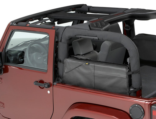 Bestop Jeep Wrangler JK, Wrangler JL, 2-Door Saddlebag/Duffle - 54110-35