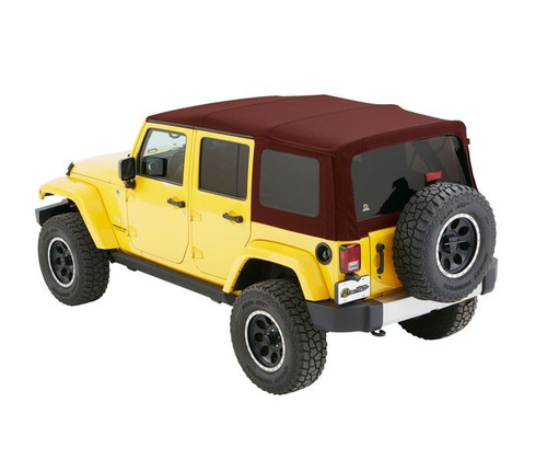 Bestop Jeep Wrangler JK, 4-Door Supertop - 54823-68