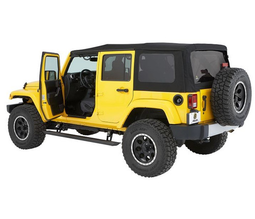 Bestop Jeep Wrangler JK, 4-Door Powerboard NX - 75652-15