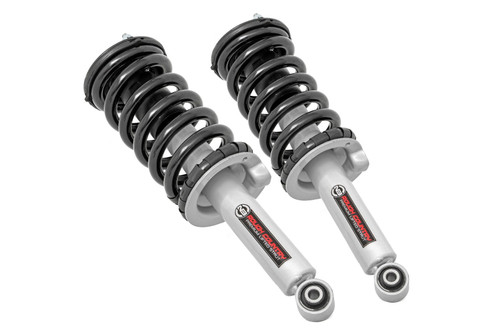 Rough Country Loaded Strut Pair, 6 in. for Nissan Titan 4WD 04-15 - 501014