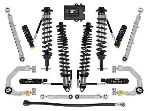 ICON 3-4" Lift, Non-sasquatch, Stage 8 Suspension System, Billet for 21-26 Bronco - K40008