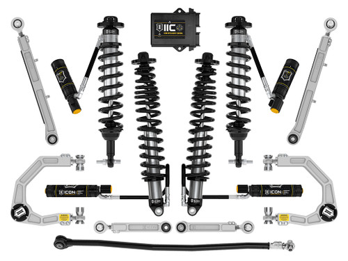 ICON Stage 8 Suspension System - Billet - 3-4" Lift - K40008 - 2021+ Bronco (Non-Sasquatch)