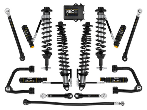 ICON Stage 8 Suspension System - Tubular - 3-4" Lift - K40008T - 2021+ Bronco (Non-Sasquatch)