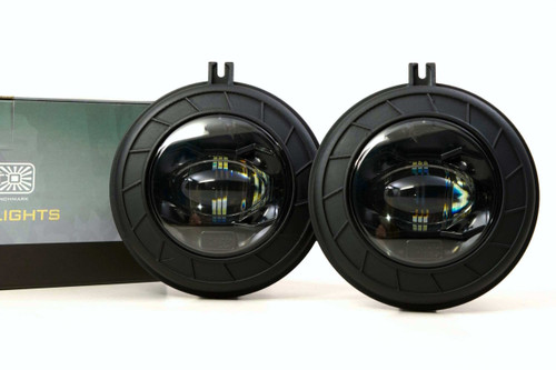 Morimoto XB LED Fog Lights: Jeep (4 in. Round) - LF610-S