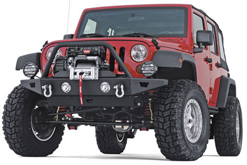 Warn Rock Crawler Front Bumper for Jeep Wrangler JK - 89430