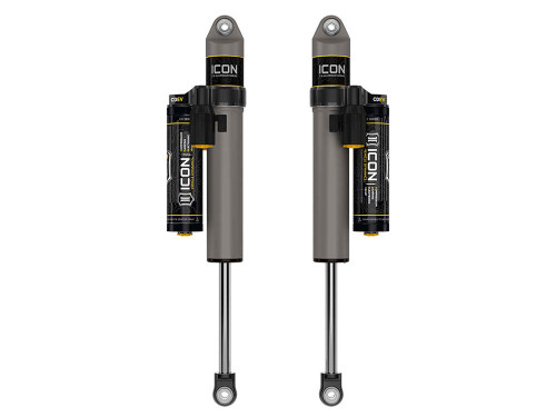 ICON 0-3" Lift, Rear, V.s 2.5 Aluminum Series Shocks, Piggyback Reservoir w/ CDEV, Pair for 17-25 F-250/350 Super Duty 4WD - 37705EP