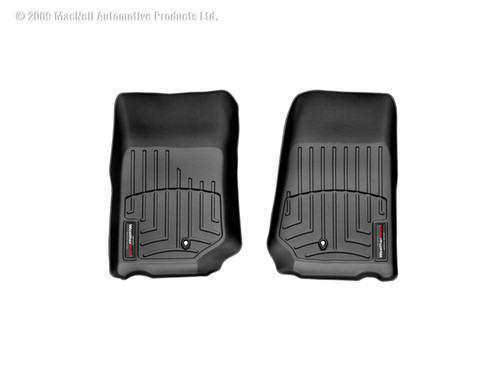 Weathertech Floor Liner Digital Fit, Wrangler JK, Black Wrangler JK - 441051
