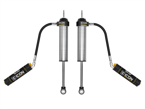 ICON Rear, V.S. 3.0 Series Shock Absorbers, Remote Reservoir w/ CDCV, Pair for 22-26 Tundra 0-1.5" Lift, 23-25 Sequoia 0-4" Lift - 57845CP