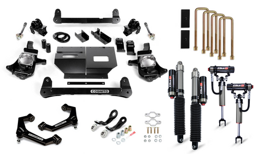 Cognito 4-Inch Elite Lift Kit with Elka 2.5 reservoir shocks For 11-19 Silverado/Sierra 2500/3500 2WD/4WD - 210-P1153