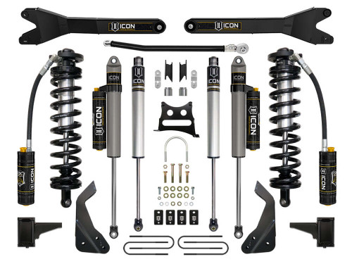 ICON 4-5.5" Lift Stage 5 Coilover Conversion w/ Radius Arm for 08-10 F-250/350 Super Duty - K63125R