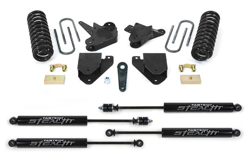 Fabtech Basic Lift System, 6 in. Lift w/ Stealth Shocks For 05-07 Ford F250 2WD V10 and Diesel. - K2060M