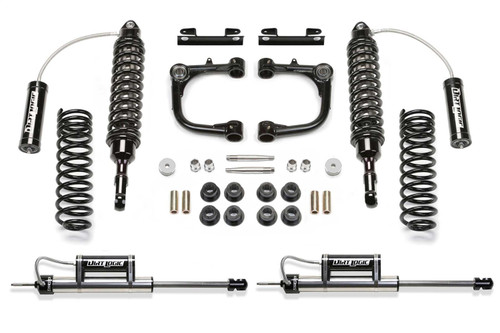 Fabtech Uniball Control Arm Lift System, 3 in. Lift w/ Dirt Logic 2.5 Coilover And Rear Dirt Logic 2.25 Resi Shocks w/ Kinetic Dynamic Suspension System - K7082DL