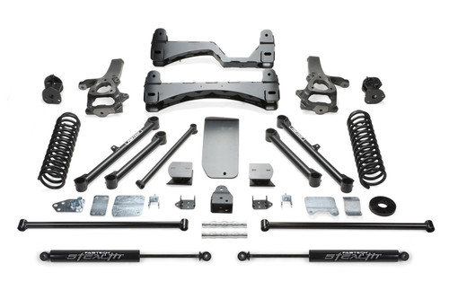 Fabtech Basic Lift System, 6 in. Lift w/ Stealth Shocks For 09-11 Dodge 1500 4WD. - K3053M