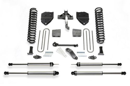 Fabtech Basic Lift System, 6 in. Lift w/ Dirt Logic Shocks For 17-21 Ford F250/F350 4WD Diesel. - K2217DL