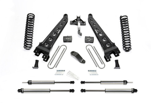 Fabtech Radious Arm System, 6 in. Lift w/ Coils and Dirt Logic Shocks For 18 Ford F450/F550 4WD Diesel. - K2304DL