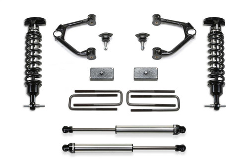 Fabtech Ball Joint UCA Lift System w/ Shocks, 1.5 in. Lift w/ Front Dirt Logic 2.5 Coilover And Rear Dirt Logic 2.25 Shocks - K1163DL
