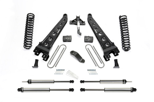 Fabtech Radious Arm System, 6 in. Lift w/ Coils and Dirt Logic Shocks For 17 Ford F450/F550 4WD Diesel. - K2282DL