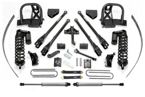 Fabtech 4 Link Lift System, 8 in. Lift w/ Dirt Logic 4.0 Coilover and Remote Reservoir Dirt Logic For 08-10 Ford F250 4WD w/o Factory Overload. - K2036DL