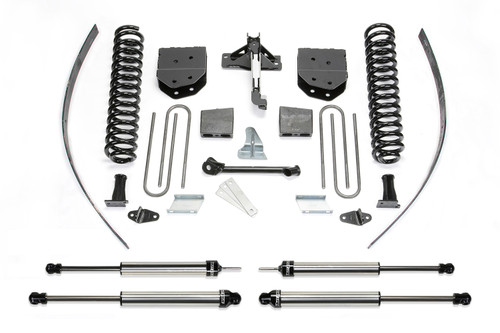 Fabtech Basic Lift System, 8 in. Lift w/ Dirt Logic Shocks For 08- 15 Ford F250 4WD w/ Factory Overload. - K2122DL