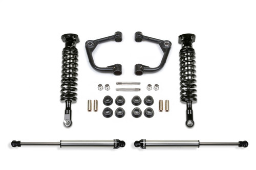 Fabtech Uniball UCA System, 2 in. Lift w/ Dirt Logic 2.5 and 2.25 For 15-20 Ford F150 2WD. - K2260DL