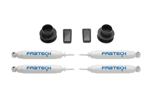 Fabtech Coil Spacer Kit, 2.5 in. Lift w/ Performance Shocks For 14-18 Ram 2500 4WD. - K3060