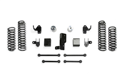 Fabtech Sport System, 3 in. Lift w/ Shock Extension For 20-22 Jeep JL 4-Door 4WD Diesel/392. - K4204