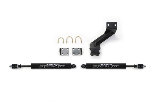 Fabtech Steering Stabilizer Kit Stealth Dual Shock, For Stock Steering Systems - FTS8047