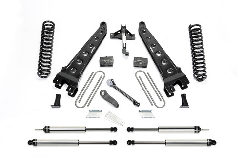 Fabtech Radious Arm System, 6 in. Lift w/ Coils and Dirt Logic Shocks For 17-21 Ford F250/F350 4WD Diesel. - K2218DL