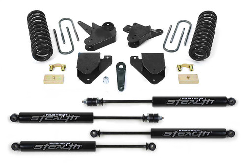 Fabtech Basic Lift System, 6 in. Lift w/ Stealth Shocks For 08-10 Ford F250 2WD V8 Gas. - K20621M