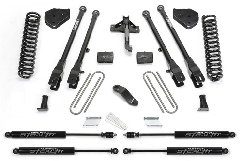 Fabtech 4 Link Lift System, 6 in. Lift w/ Coils And Stealth - K2337M