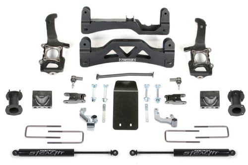 Fabtech Basic Lift System, 6 in. Lift, Gen IIw/ Stealth For 09-13 Ford F150 4WD. - K2190M