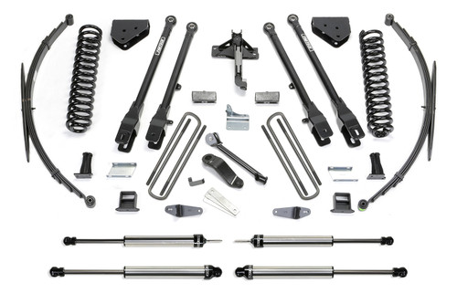 Fabtech 4 Link Lift System, 10 in. Lift w/ Coils and Dirt Logic Shocks For 11-16 Ford F250 4WD. - K2148DL