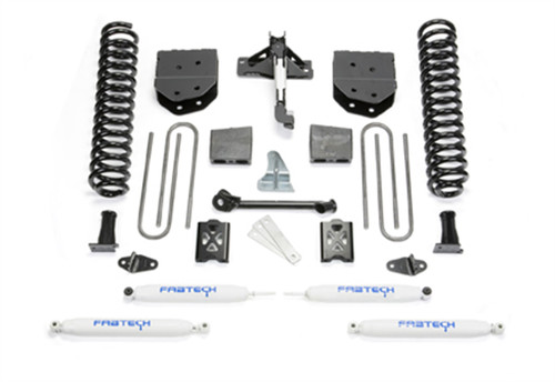 Fabtech Basic Lift System, 6 in. Lift w/ Performance Shocks For 05-07 Ford F250 4WD w/ Factory Overload. - K20101