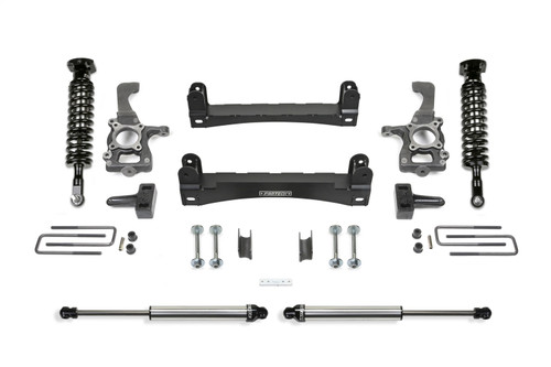Fabtech Perormance Lift System, 4 in. Lift w/ 2.5 and 2.25 For 15-20 Ford F150 2WD. - K2258DL