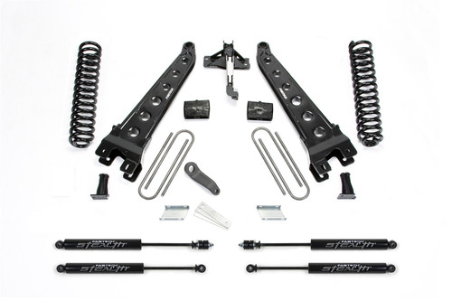 Fabtech Radious Arm System, 6 in. Lift w/ Coils and Stealth Shocks For 17-21 Ford F250/F350 4WD Gas. - K2256M