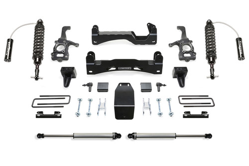 Fabtech Perormance Lift System, 6 in. Lift w/ Dirt Logic 2.5 Coilover Resi and Remote Reservoir Dirt Logic For 15-20 Ford F150 4WD. - K2203DL