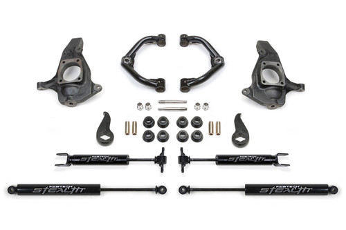 Fabtech Ultimate System, 3.5 in. Lift w/ Uniball UC and Stealth Shocks For 11-19 GM C/K2500Hd /3500Hd. - K1064M