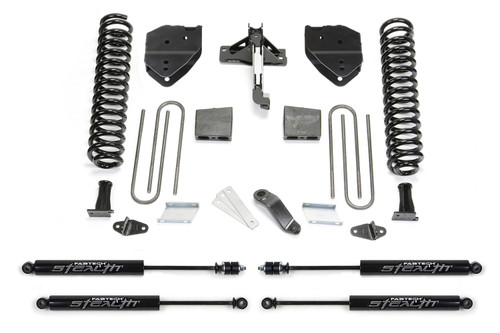 Fabtech Basic Lift System, 6 in. Lift w/ Stealth Shocks For 17-21 Ford F250/F350 4WD Gas. - K2255M