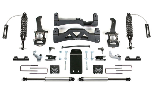 Fabtech Perormance Lift System, 6 in. Lift w/ Dirt Logic 2.5 Coilover Resi and Remote Reservoir Dirt Logic For 14 Ford F150 4WD. - K2202DL