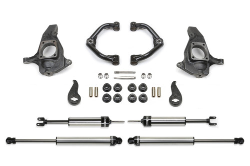 Fabtech Ultimate System, 3.5 in. Lift w/ Uniball Uc and Dirt Logic Shocks For 11-19 GM C/K2500Hd/3500Hd. - K1065DL
