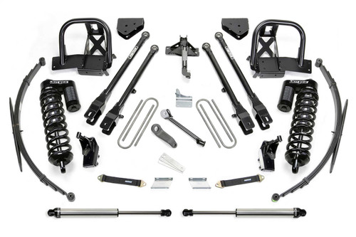 Fabtech 4 Link Lift System, 8 in. Lift w/ Dirt Logic 4.0 Coilover and Remote Reservoir Dirt Logic For 08-10 Ford F250/F350 4WD. - K2068DL