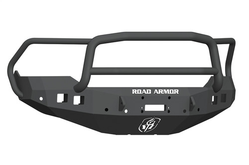 Road Armor Ram 1500 Stealth Winch Front Bumper w/Lonestar Guard, Satin Black - 413F5B