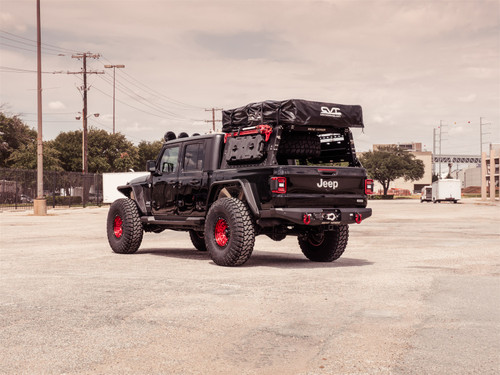 Road Armor Jeep Gladiator Stealth Running Board Step, Textured Black - 520STP4B