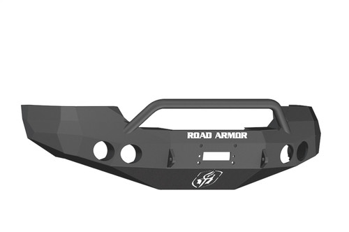 Road Armor GMC Sierra 25/3500 Stealth Winch Front Bumper w/Prerunner Guard, Satin Black - 37404B