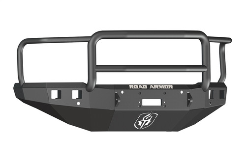 Road Armor Chevrolet Silverado 25/3500 Stealth Winch Front Bumper w/Lonestar Guard, Satin Black - 315R5B