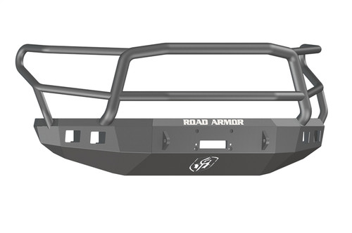 Road Armor Toyota Tundra Stealth Winch Front Bumper w/Lonestar Guard, Satin Black - 914R5B