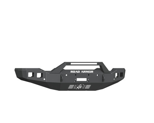 Road Armor GMC Sierra 25/3500 Stealth Winch Front Bumper w/Prerunner Guard, Textured Black - 2202F3B